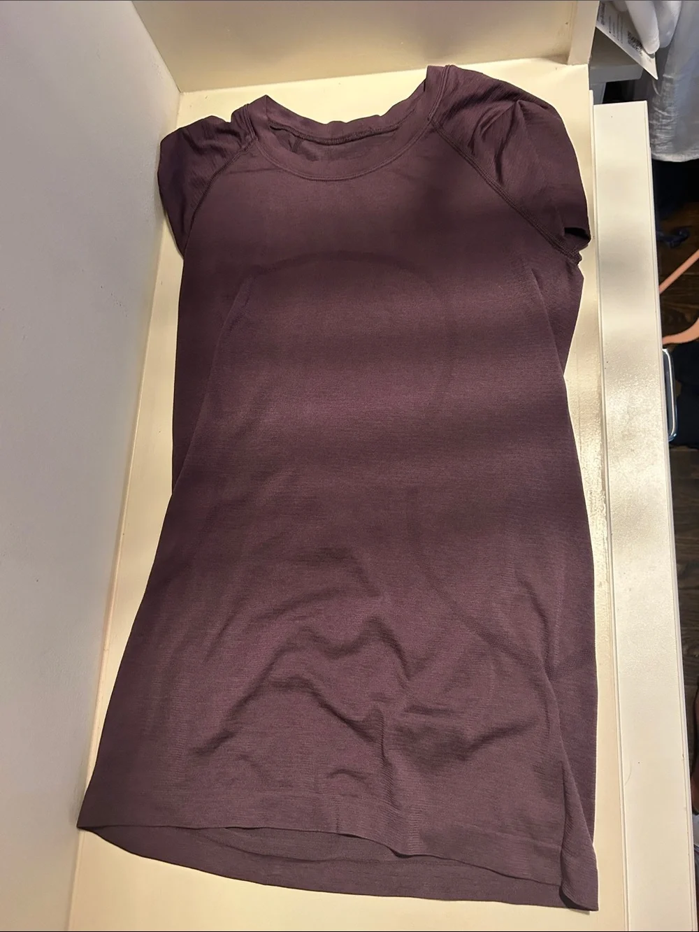 lululemon athletica Short Sleeve Crewneck Top - Plum